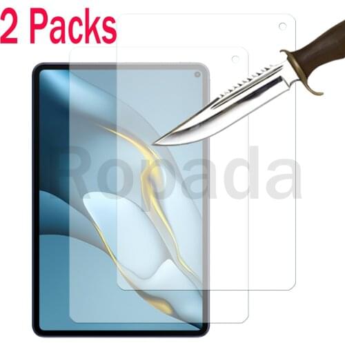 2 Packs Tempered glass screen protector for Huawei matepad pro 10.8 2021 release new version 10.8'' tablet protective film