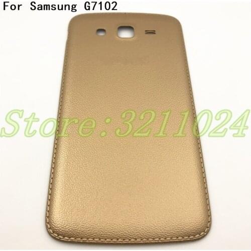 5.2'' For Samsung Galaxy Grand 2 G7102 G7105 G7106 G7108 Housing Back Cover Rear Battery Door Fundas Replacement Parts
