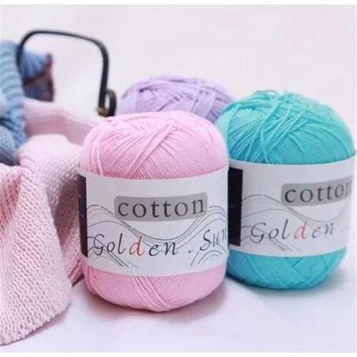 5 Pieces of Childrens Cotton Wire Baby Wool Hand-made Cotton Line Baby Hairline Wool Yarn Knitting
