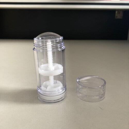 Lot of 10pcs 1oz 30g Deodorant Container Lotion foundation Bar large Lip Balm Tube Empty Cosmetic Glue Stick clear 30ml