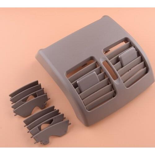 Car Beige Rear Center Console Air Vent Outlet Panel Grille Grill Cover Fit For Mercedes W204 W207 2016-2020 20483009548R73