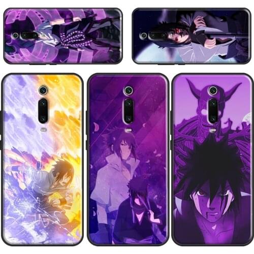 S-Sasuke Uchiha Anime For Xiaomi Mi 11 Lite Case For Xiaomi Mi 11 Ultra 9 10 Lite 10T Pro POCO F3 M3 X3 Pro Case