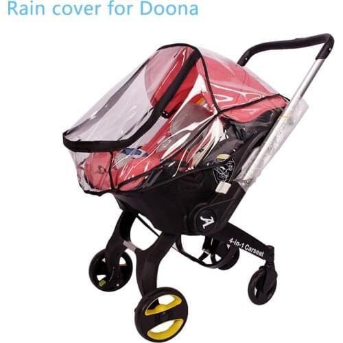 Infant Car Seat Rain Cover Baby Stroller Accessories Raincoat Waterproof Cover For Doona Foofoo Stroller