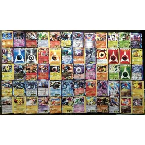 TOMY Pokemon Action Figure Send Card Book 60 Pokemon As Shown In EX Card Energy Card English Card Solitaire
