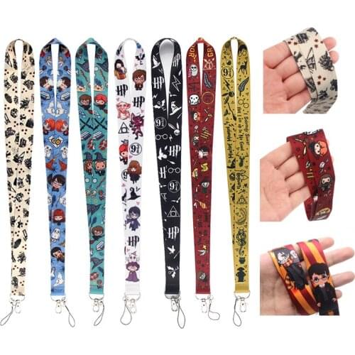 ER992 Movie Magic School Magician Lanyard Badge ID Lanyards Mobile Phone Rope Key Lanyard Neck Straps Accessories Fans Gifts