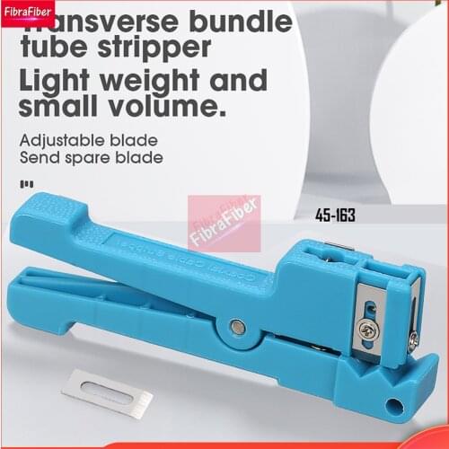 10pcs Cable Stripper 45-163 3.2-5.6mm Buffer Tube Stripper FTTH Ideal 45-163 coaxial Cable Sheath Jacket Cutter Free shipping