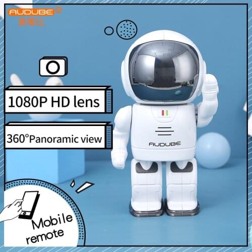 1080P HD Wifi IP Camera Robot Baby Monitor Indoor Night Vision Smart Home Security Camera CCTV Camera Video Durveillance