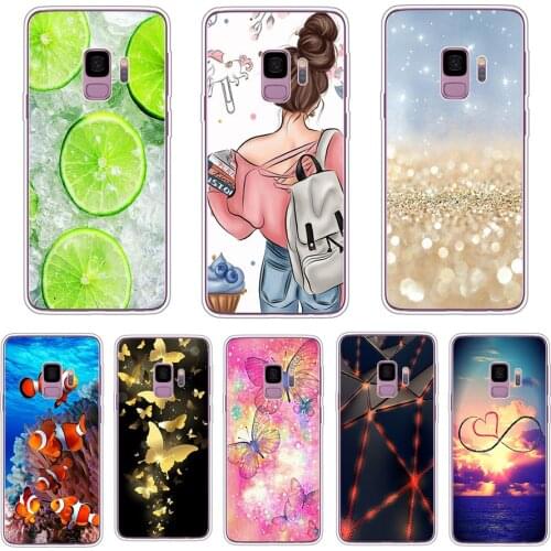 Soft silicon TPU case For Samsung Galaxy S9 PLUS Case Cover For Samsung S9 S9 plus Phone shell protective coque
