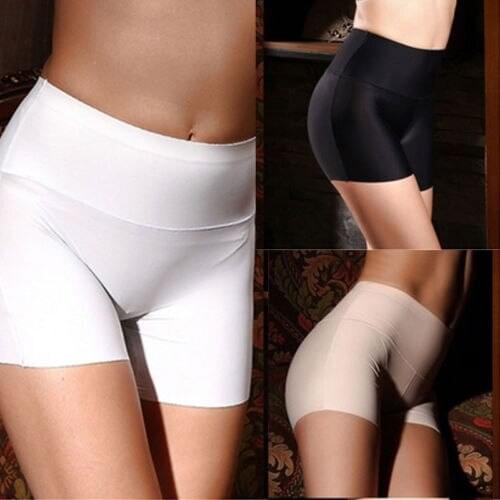 New Women Soft Cotton Seamless Safety High Waist Short Pants Hot Sale Female Summer Under Skirt Shorts Breathable Tights
