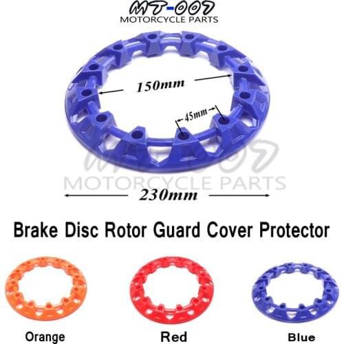 NEW Front Brake Disc Rotor Guard Cover Protector for CRF KLX YZF RMZ SXF SX EXC-F MX universal