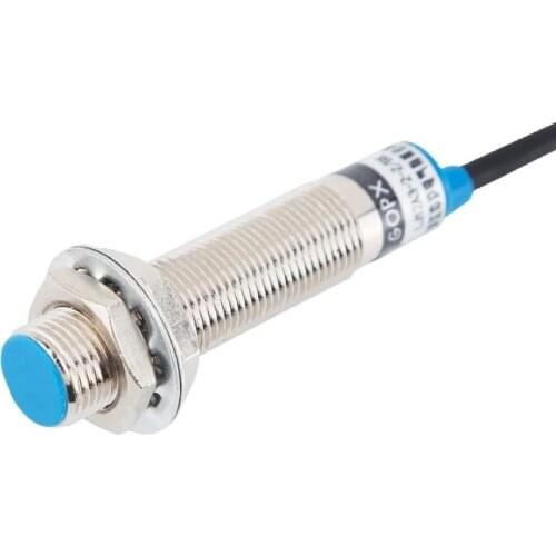 DC 6-36V NPN normally open cylindrical M12 sensor / proximity switch LM12-3004NA