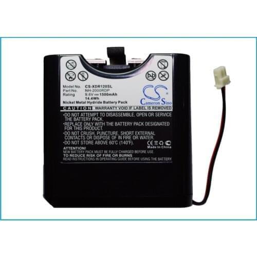 Cameron Sino 1500mAh Battery NH-2000RDP for Sony RDP-XF100IP, XDR-DS12iP