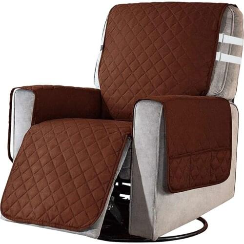 Quilted Couch Sofa Cover Anti-wear Sofa Covers for Dogs Pet Kid Anti-Slip Couch Recliner Slipcovers Armchair Furniture Protector