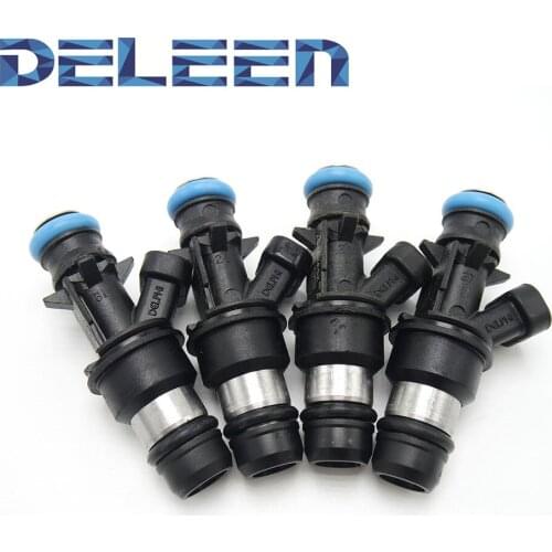 Deleen 8x Fuel Injector OEM 25320288 For 01-07 GMC Cadillac Chevrolet 4.8L 5.3L 6.0L Car Accessories