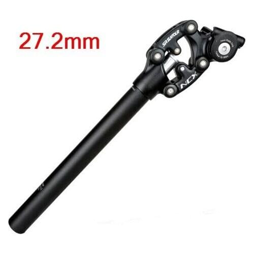 Suntour NCX bicycle Damping suspension seatpost mountain bike seat post 27.2 31.6 27.2mm/31.6mm*350mm sliver black Seatposts