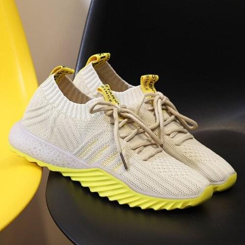 Designer Shoes Women Luxury 2019 Spring/Autumn Stretch Fabric Fashion Sneakers Falts Platform Mixed Colors Lace-Up High Quality