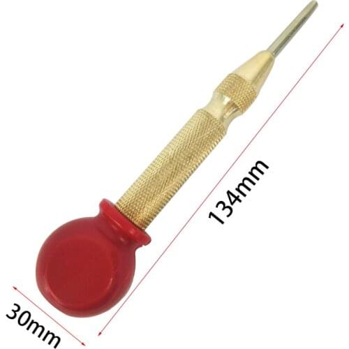 1PCS Automatic Center Punch Spring Loaded Marking Starting Holes Tool Wood Press Dent Marker Woodwork Tool Hole Drill Bits