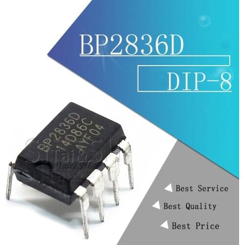 10PCS BP2836D DIP8 BP2836 DIP 2836D DIP-8