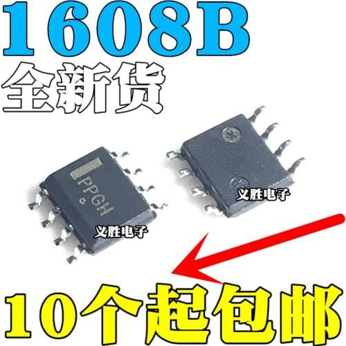 10pcs/lot New original 1608B NCP1608BDR2G NCP1608B LCD power chip SMD SOP8