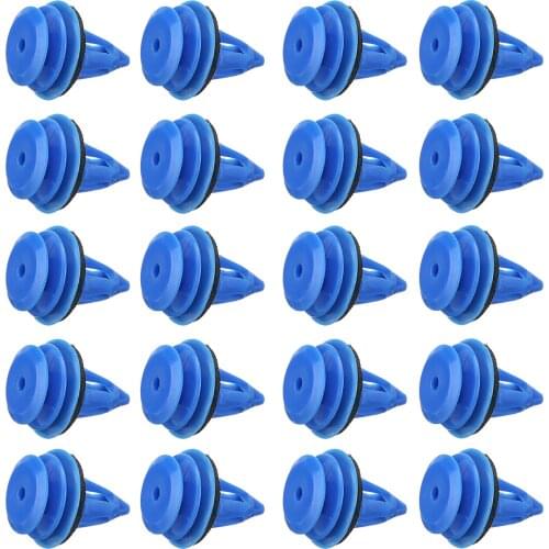 20pcs Plastic Clips Car Styling Auto Door Guard Front Rear Wheel Arch Trim Fastener Clips Fit For Land Rover Evoque