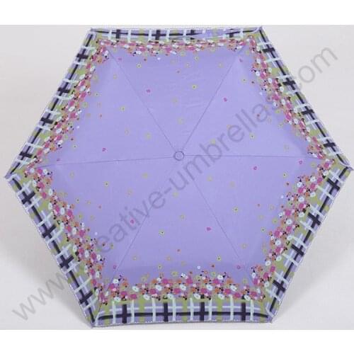 4pcs/lot)4 colour optional Three fold 210T pongee 4 times black coating UV protecting falling leaves mini superlight parasol