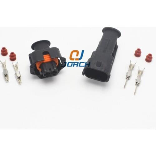 5 sets 2 pin 3.5mm plug Sensor Connector 1928404226 wiring harness cable connectors 1928403874