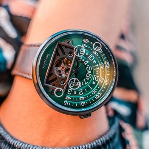 Decypher Automatic Mechanical Wristwatches Moonwatch Mens Watches Sapphire Watch for Man 2021 New Stainless Steel Reloj Hombre