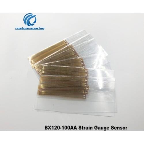 Free shipping 2pc BX120-100AA Strain Gauge Sensor Foil Type Resistance Strain Gauge Pressure Gauge Concrete