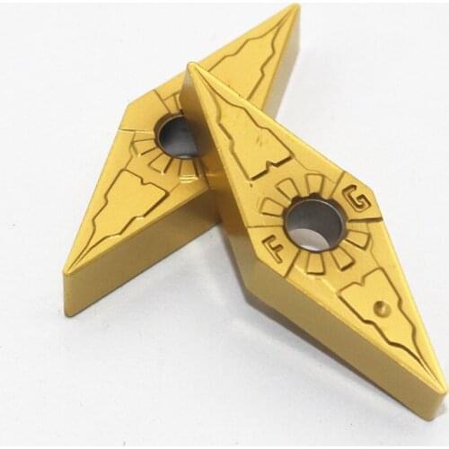 10PCS VNMG160404 FG PV3010 VNMG 431 FG External turning tools Cermet turning inserts Cutting tools CNC tools Lathe tools