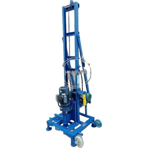 3KW Household Electric Water Borehole Drilling Machine Drilling Depth 80M Foldable Mine Drilling Rig Price