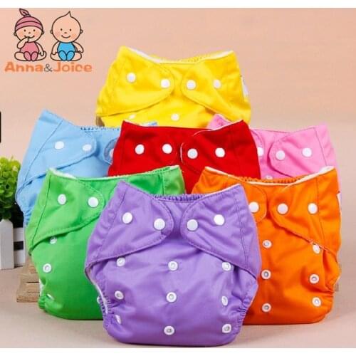 5pc Baby Adjustable Children Cloth Diaper/Reusable Nappies/Diaper Cover/Training Pants/Washable