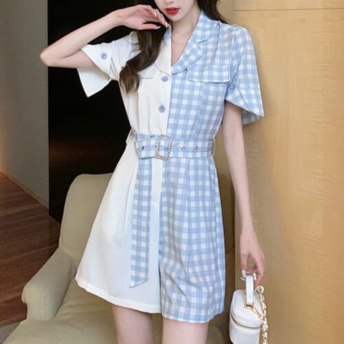HKCP Summer Dresses With Buttons
