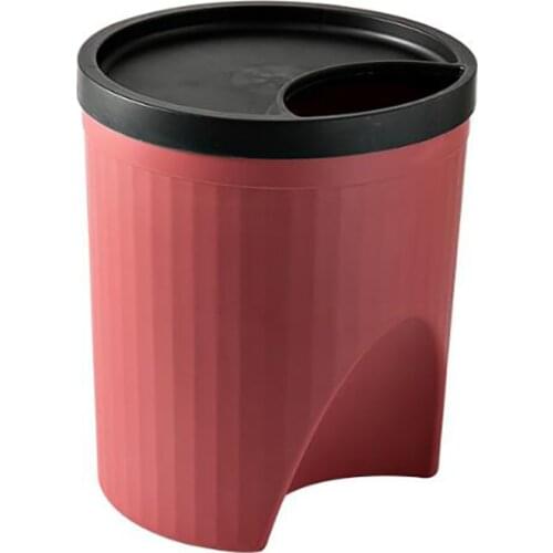 Multi-Functional Stackable Classification Trash Bins With Cover, Kitchen Wet Waste Bins Home Office Rubbish Container Trash Can