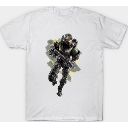 Men t-shirt Master Chief By Isatonic Tshirt Women T Shirt Men Cotton Tees Streetwear Harajuku