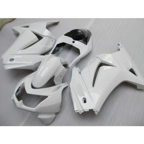 Injection mold Fairing Kit for KAWASAKI Ninja ZX250R 08 09 10 11 12 ZX 250R EX250 2008 2012 ABS white Fairings set+7gifts KP12