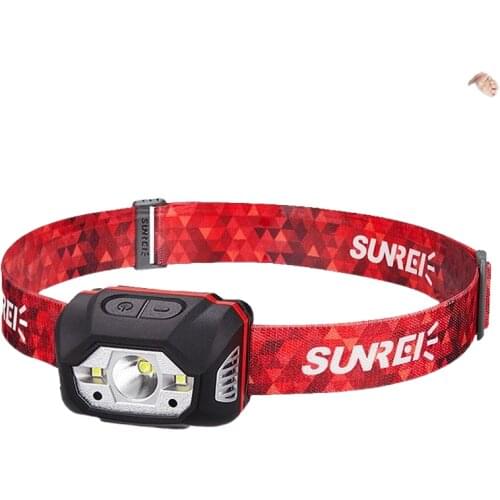 Makino light-sensing headlights bright night fishing climbing camping fishing headlights charging headset waterproof