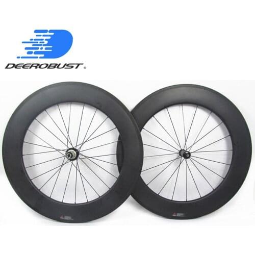 Pro Ceramic 700c 88mm Carbon Tubular Road Bike Wheels Bicycle Wheelset Powerway R13/R36/ Ceramic Hubs 20 24 Holes UD 3K 12K