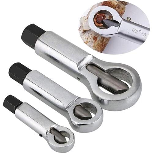 Nut Splitter Cracker Damaged Nut Splitter Tool Heavy Duty Manual Adjustable Removal Extractor Break Nut Splitter