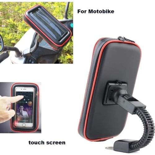 Touch Screen Bicycle Bike Motorcycle Phone Holders Stands Case Bag ForAsus Zenfone 4 Selfie ZD553KL ZD552KL,Zenfone Live ZB501KL