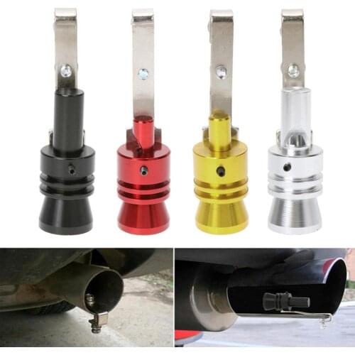 Universal Car Turbo Sound Exhaust Muffler Pipe Whistle Simulator Fake Blow-off BOV Simulator Whistler Vehicles Auto Accessories