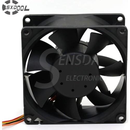 SXDOOL cooling fan 90mm CHD9212EB-AH (E) 9038 9238 90mm 9cm 12V 1.30A violent fan PWM server axial cooling cooler blower