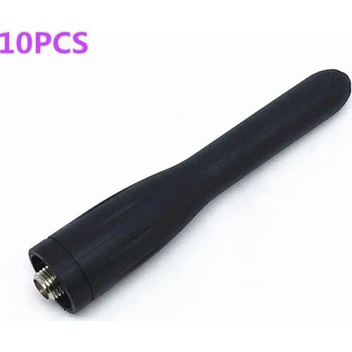 10PCS antenna UHF 400-470 MHZ SMA-F antenna for baofeng BF888S BF666S for kenwood TK3118 TK3107 TK3118 TK3160 radio