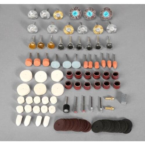 145Pcs/set Dremel Rotary Tool Accessory Set Fit Cutting Grinding Sanding Polishing Dremel Tool Dremel Accessories 1/8 Inch Shank