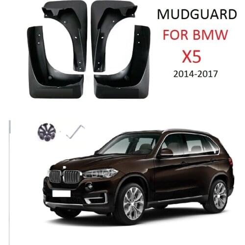 FOR BMW X5 2014-2017 Fender Mud Flaps Guard Splash Flap Mudguards 2014 2015 2016 2017 Accessories 4PCS