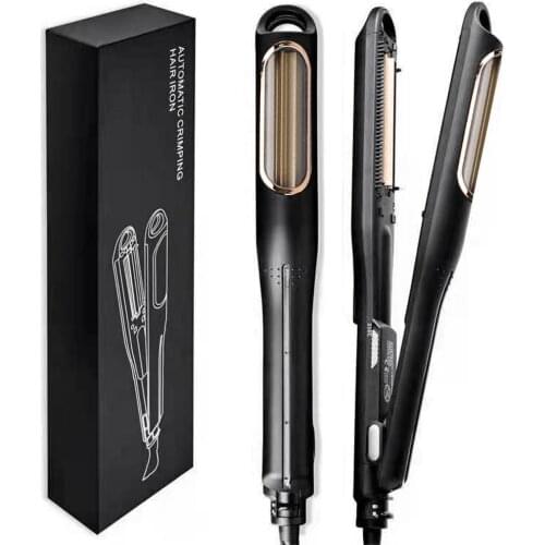 Automatic Crimping Hair Iron Rotating Corn Hair Curler Crimper Professional Tourmaline Ceramic Corn Plate Corn Perm Splint Flat