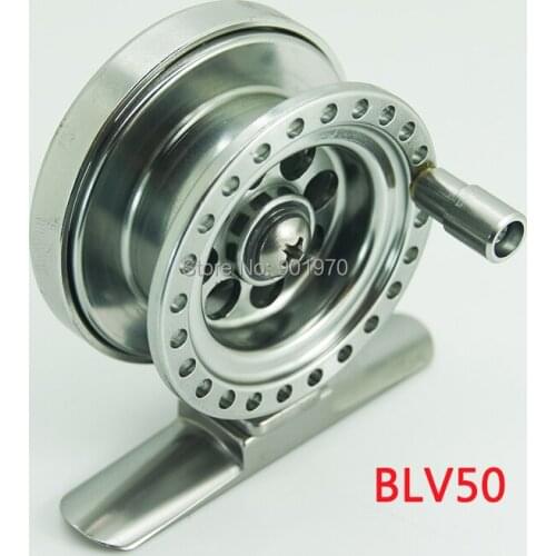 Free shipping 1pcs all metal Fish reel fly fishing reel 1:1 BLV50