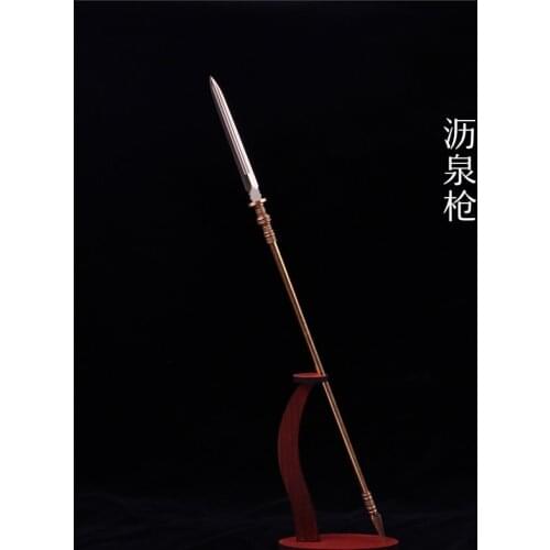 Ancient Weapon 1/6 Scale Yuejia Jun Liquan Gun Weapon Vg10 Steel Made Brass Equipment Suitable 12-Inch Action Figure