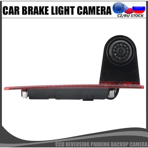 Car Brake Light Camera for For FORD Transit Custom 2012-2020 Vehicle Reverse Backup Parking Rear View Camera Third Brake Light