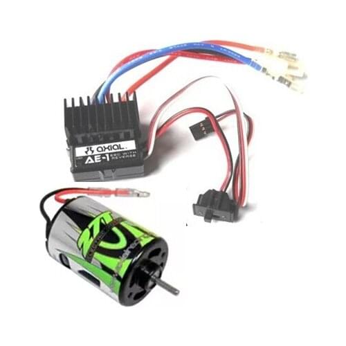 Power set of Axial 27t motor & AE-1 esc Rock crawer car for ax90018 ax90046 SCX10 Cross PG4 UC6 HC4 6X6 8X8 Military truck