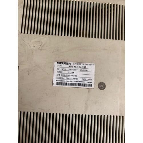 MDSASPJA55R 5.5KW USED one , Servo DRIVER , Good Working